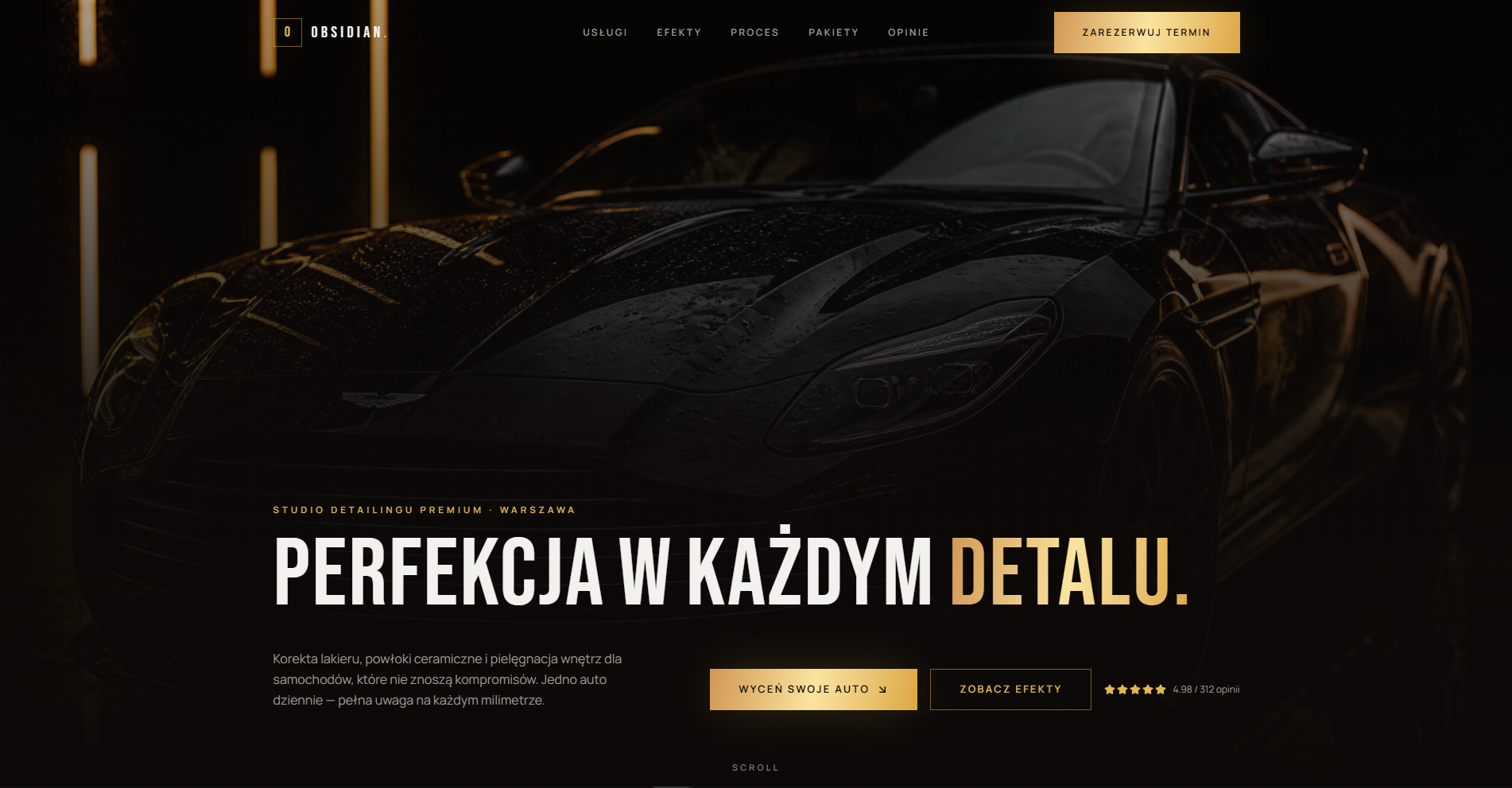 Podgląd projektu: Firma budowlana z galerią realizacji